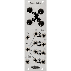 Noise Engineering Pura Ruina 3-stage Full-wave Rectification Eurorack Module - Silver