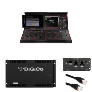 DiGiCo Quantum 225 Dante Bundle - Install Package with Waves Card Installed