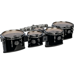 Mapex Quantum Mark II California Cut Marching Tenor Drum Quintet - 6/8/10/12/13-inch - Gloss Black