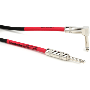 Pro Co EGL-10 Excellines Straight to Right Angle Instrument Cable - 10-foot