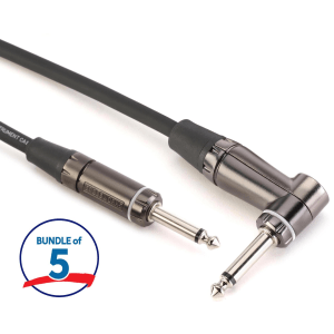 Gator Cableworks Composer Series Instrument Cable (5 Pack) - 10 foot