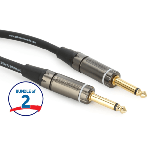 Gator Cableworks Headliner Series Instrument Cable (2 Pack) - 30 foot