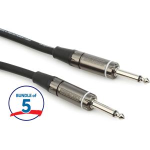Gator Cableworks Composer Series Instrument Cable (5 Pack) - 3 foot