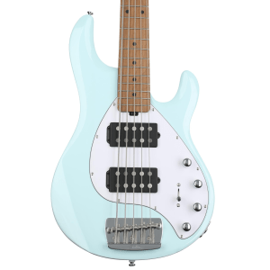 Sterling By Music Man StingRay RAY35HH Dent and Scratch Bass Guitar - Daphne Blue