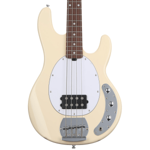 Sterling By Music Man StingRay RAY4 Bass Guitar - Vintage Cream