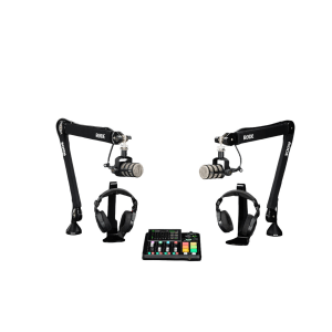 Rode RodeCaster Duo Streaming Mixer and PodMic Duo Bundle