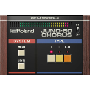 Roland Juno-60 Chorus Effects Plug-in
