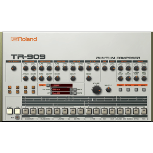 Roland TR-909 Drum Machine Software