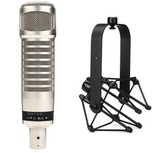 Electro-Voice RE27N/D Cardioid Dynamic Broadcast Microphone with Neodymium Capsule and Suspension Shockmount