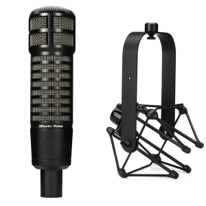 Electro-Voice RE320 Cardioid Dynamic Broadcast Microphone with Suspension Shockmount