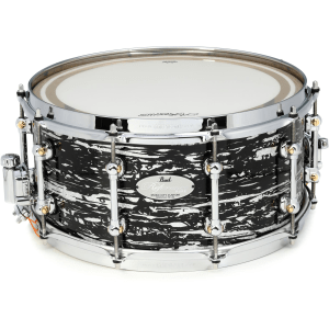 Pearl Music City Custom Reference Pure Snare Drum - 6.5 x 14-inch - Black Oyster Glitter