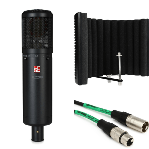sE Electronics sE2200 Large-diaphragm Condenser Microphone Bundle with Reflexion and Cable