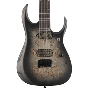 Ibanez Axion Label RGD71ALPA Electric Guitar - Charcoal Burst Black Flat