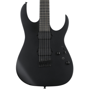 Ibanez RGRTB621 Iron Label Electric Guitar - Black Flat