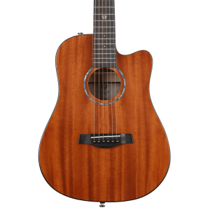Traveler Guitar Redlands Mini Mahogany Acoustic Guitar - Natural