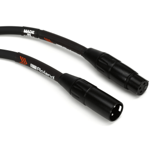 Roland RMC-B3 Black Series Microphone Cable - 3 foot