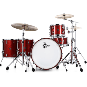Gretsch Drums Renown RN2-E4246 4-piece Shell Pack - Burnt Orange Sparkle - Sweetwater Exclusive