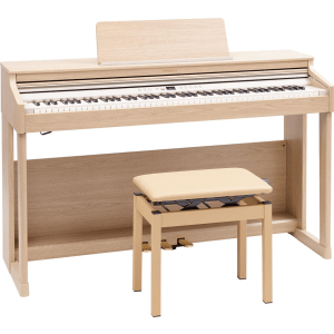 Roland RP701 Digital Piano - Natural Finish with Matching Bench