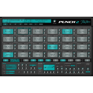 Rob Papen Punch-2 Drum Synthesis/Sampler Plug-in