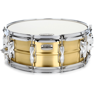 Yamaha Recording Custom Brass Snare Drum - 5.5 x 14-inch - Brushed