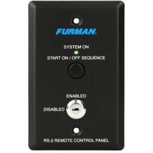 Furman RS-2 Key-switched Remote System Control Panel
