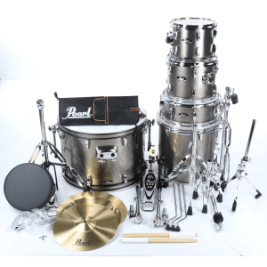 Pearl Roadshow RS525SC/C 5-piece Complete Drum Set with Cymbals - Bronze Metallic