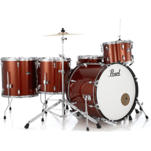 Pearl Roadshow RS525WFC/C 5-piece Complete Drum Set with Cymbals - Burnt Orange