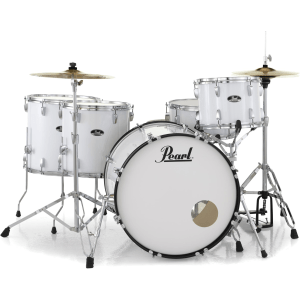 Pearl Roadshow RS525WFC/C 5-piece Complete Drum Set with Cymbals - Pure White