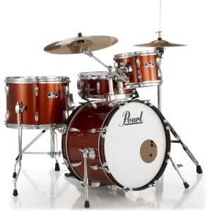 Pearl Roadshow RS584C/C 4-piece Complete Drum Set with Cymbals - Burnt Orange
