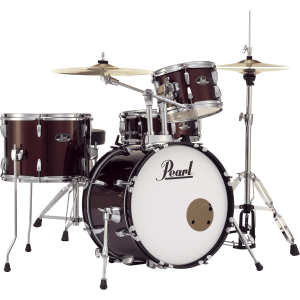 Pearl Roadshow RS584C/C 4-piece Complete Drum Set with Cymbals - Wine Red