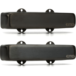EMG Riptide Robert Trujillo Signature 4-string J Bass Pickup Set - Brushed Black Chrome