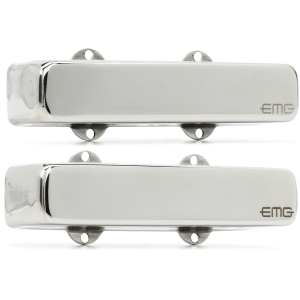 EMG Riptide Robert Trujillo Signature 4-string J Bass Pickup Set - Chrome