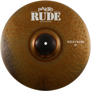 Paiste RUDE Wild Crash Cymbal - 18-inch