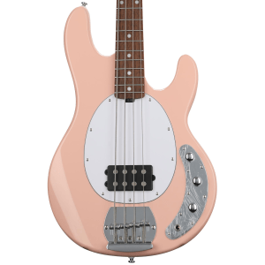 Sterling By Music Man StingRay RAY4 Bass Guitar - Pueblo Pink