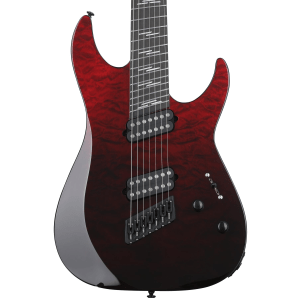 Schecter Reaper-7 Elite Multi-scale 7-string Electric Guitar - Blood Burst