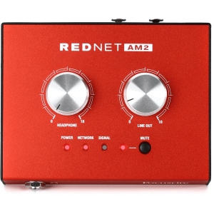 Focusrite RedNet AM2 Dante Stereo Output Device