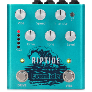 Eventide Riptide Stereo Drive and Uni-Vibe Effects Pedal