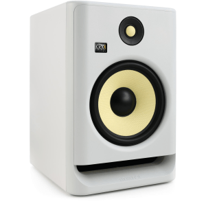 KRK ROKIT 8 G4 White Noise 8" Powered Studio Monitor, White