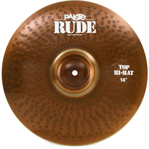 Paiste 14 inch RUDE Hi-hat Top Cymbal