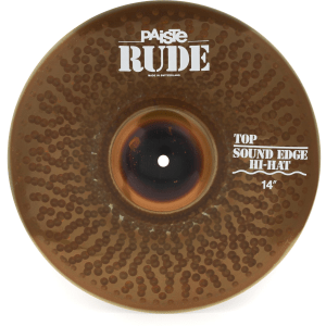 Paiste 14 inch RUDE Sound Edge Hi-hat Cymbals