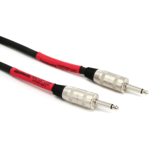 Pro Co S12 Speaker Cable - 1/4 inch TS Jumbo to 1/4 inch Jumbo - 10 foot