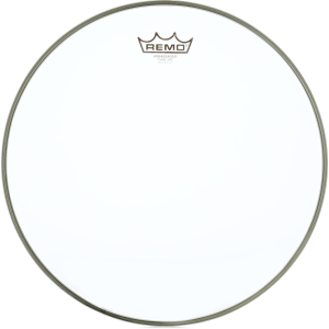 Remo Ambassador Clear Snare Side No Collar Drumhead - 14-inch