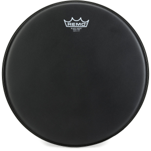 Remo Ambassador Black Suede Snare Side Drumhead - 14-inch
