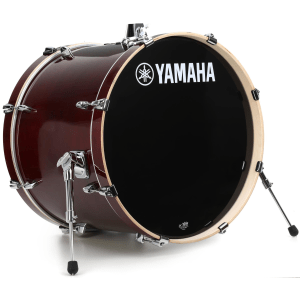 Yamaha SBB-2217 Stage Custom Bass Drum - 17 x 22 inch - Cranberry Red