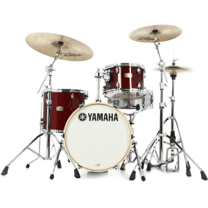 Yamaha SBP8F3 Stage Custom Bop 3-piece Shell Pack - Cranberry Red