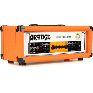 Orange Super Crush 100 100-watt Solid-state Head - Orange