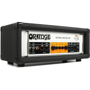 Orange Super Crush 100 - 100-watt Solid-state Head, Black