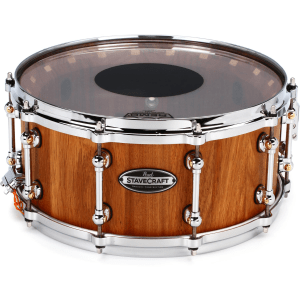 Pearl StaveCraft Snare Drum - 6.5 x 14-inch - Natural Makha