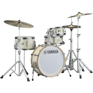 Yamaha SBP0F4H Stage Custom Hip 4-piece Shell Pack - Classic White