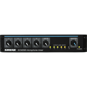 Shure SCM268 4-channel Microphone Mixer